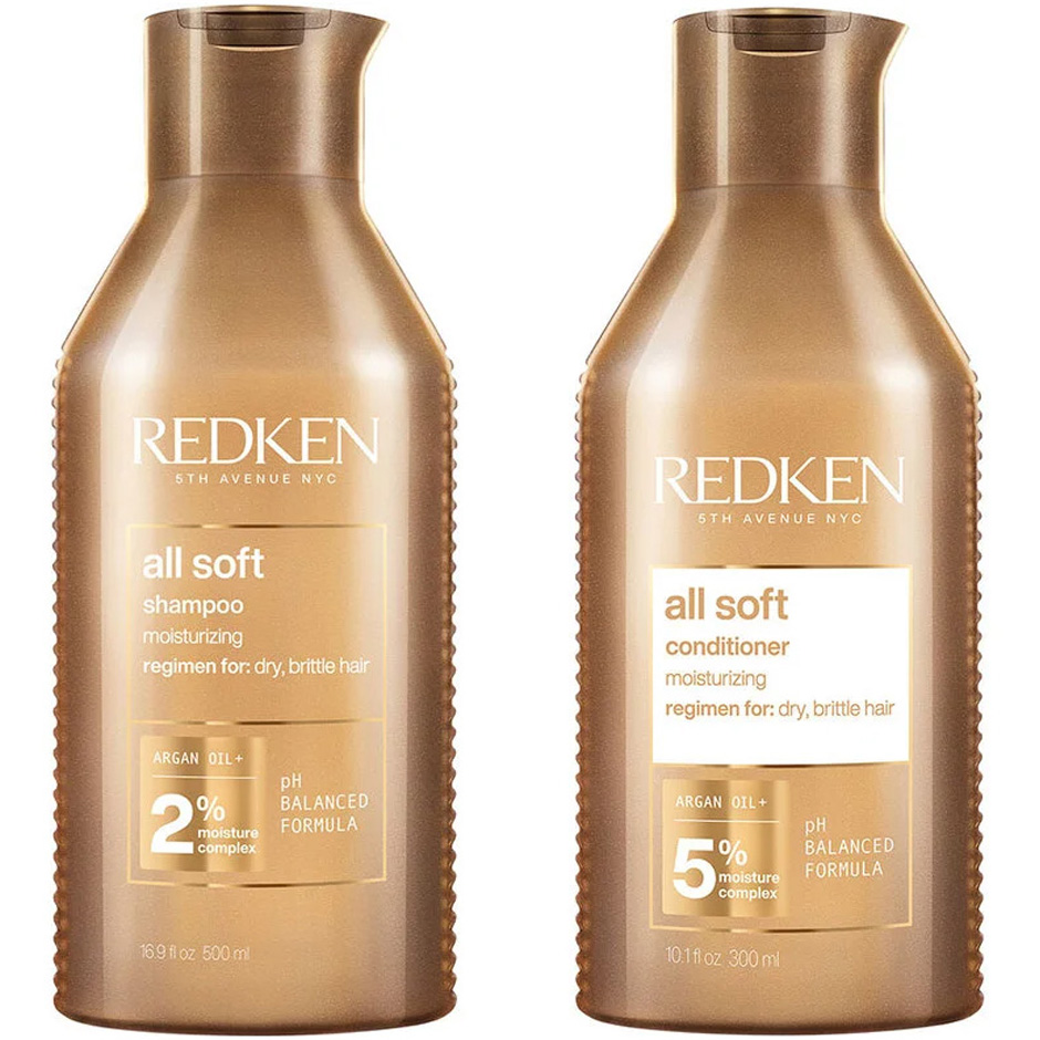 Bilde av Redken All Soft Duo Set Shampoo 500 Ml + Conditioner 300 Ml