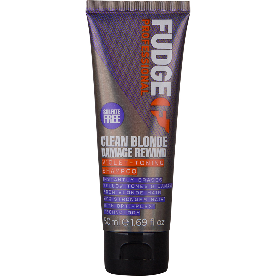 Bilde av Fudge Clean Blonde Damage Rewind Shampoo - 50 Ml