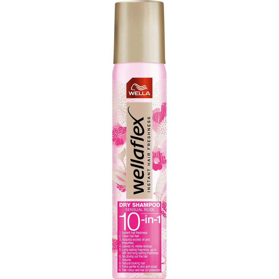 Wellaflex Dry Shampoo Sensual Rose, 180 ml  Tørrsjampo