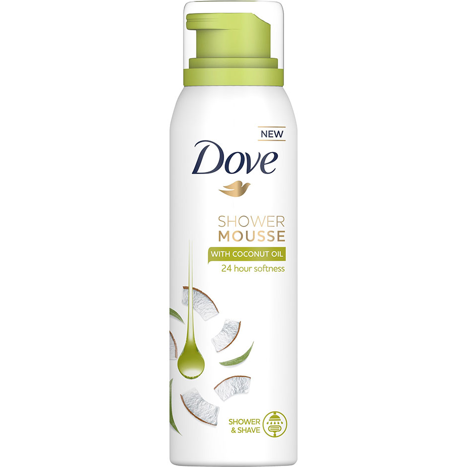 Bilde av Dove Shower Mousse Coconut Oil 200 Ml
