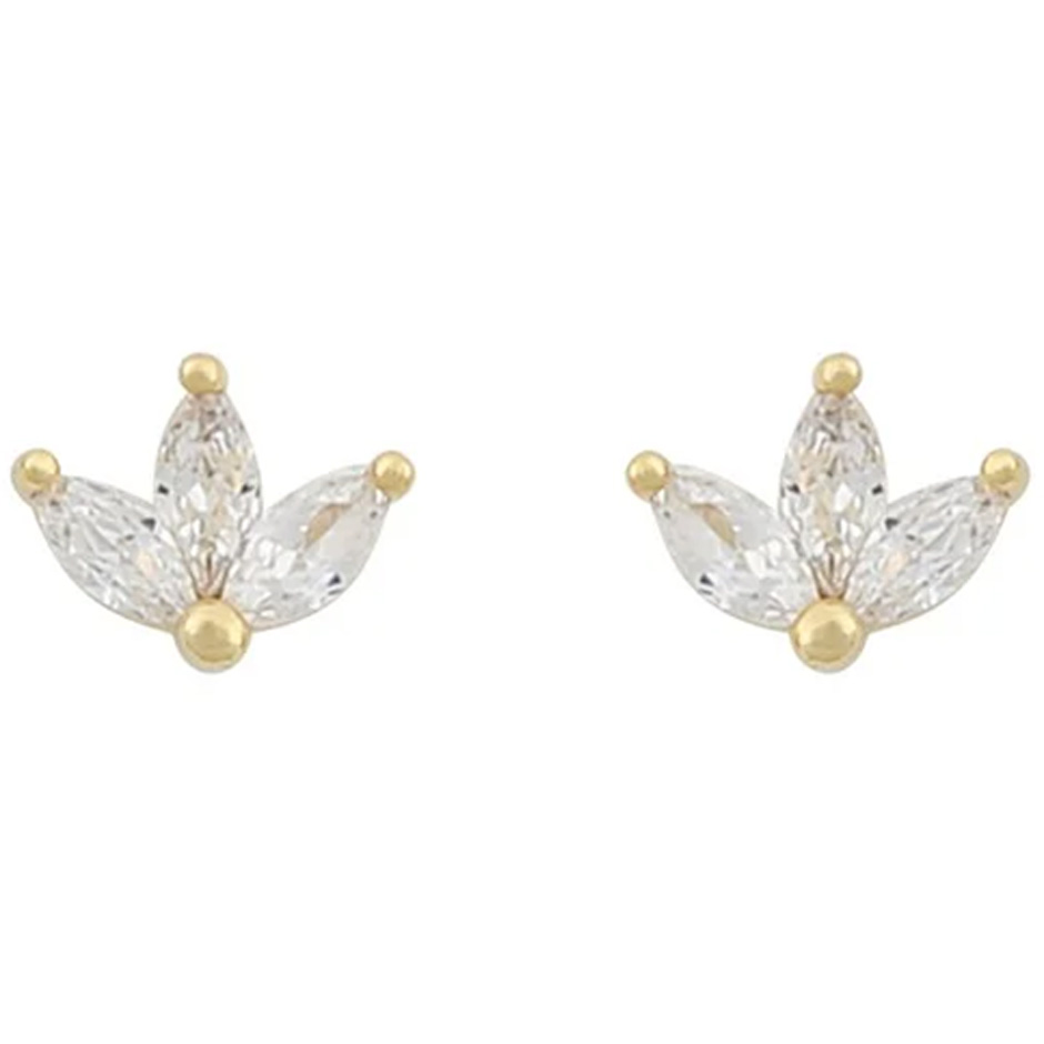 London small ear gold/clear