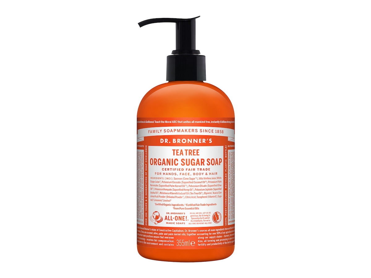 Dr. Bronner's Organic Sugar Soap Tea Tree