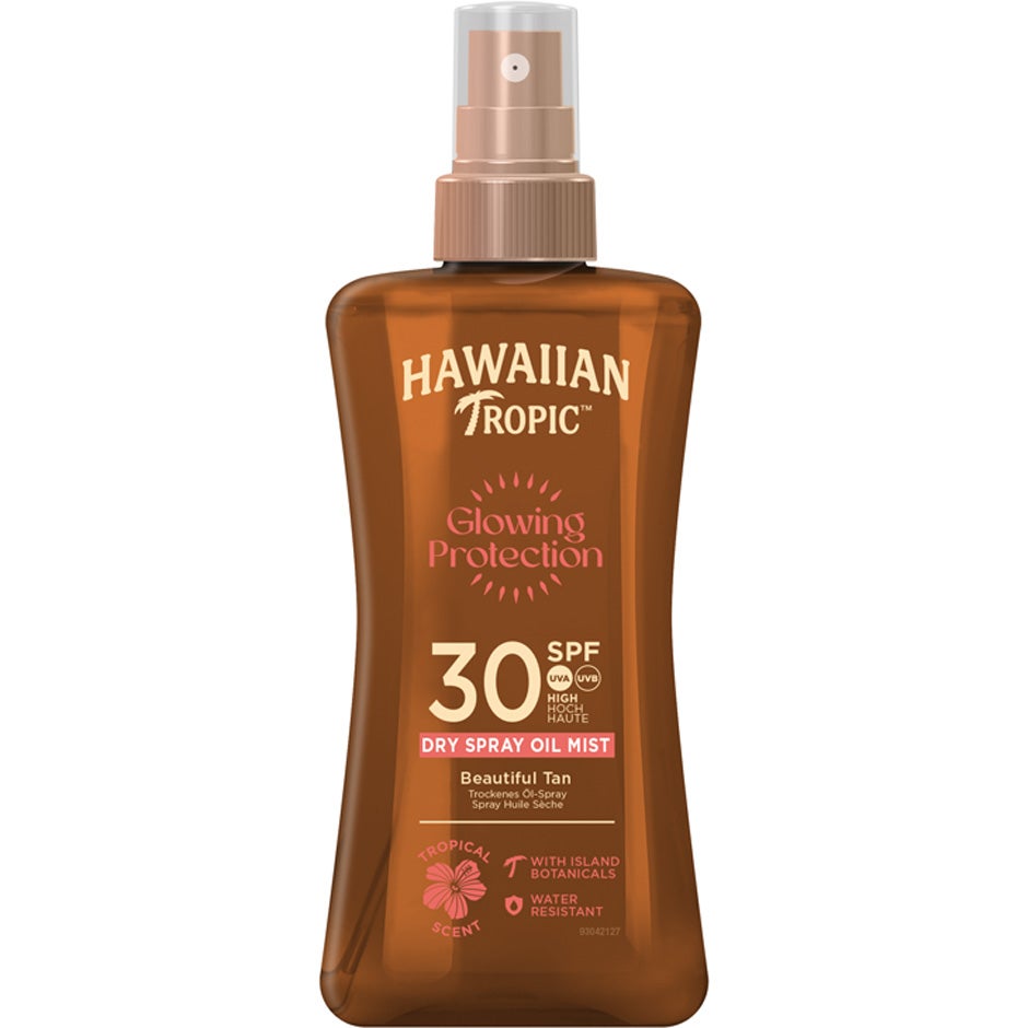 Bilde av Hawaiian Tropic Glowing Protection Dry Oil Spray Spf30 200 Ml