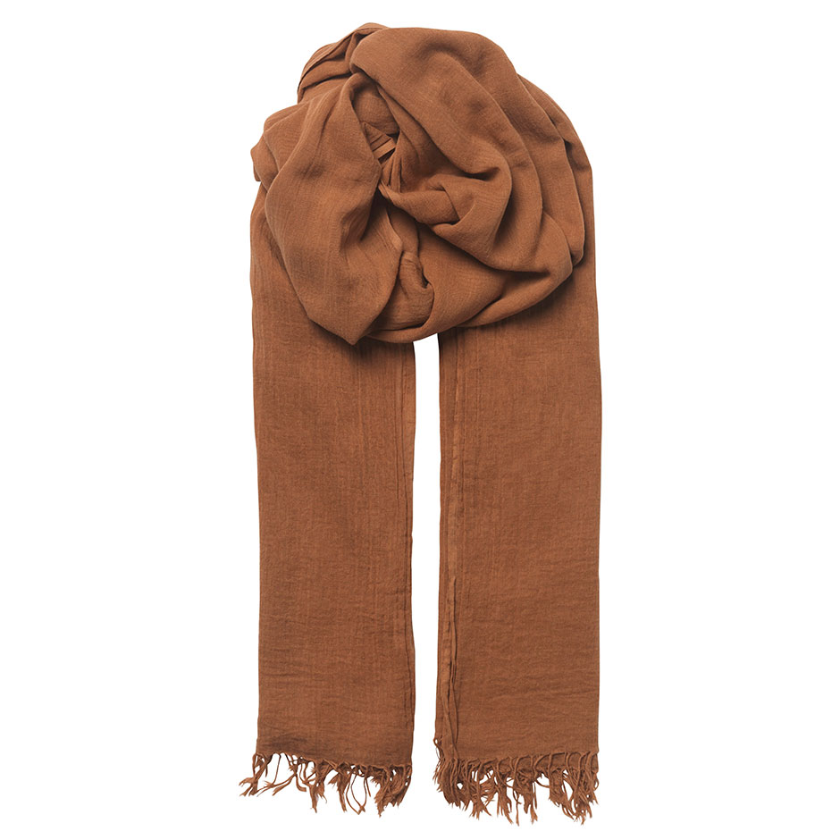 Solid Gaze Ilkana Scarf Pecan Brown