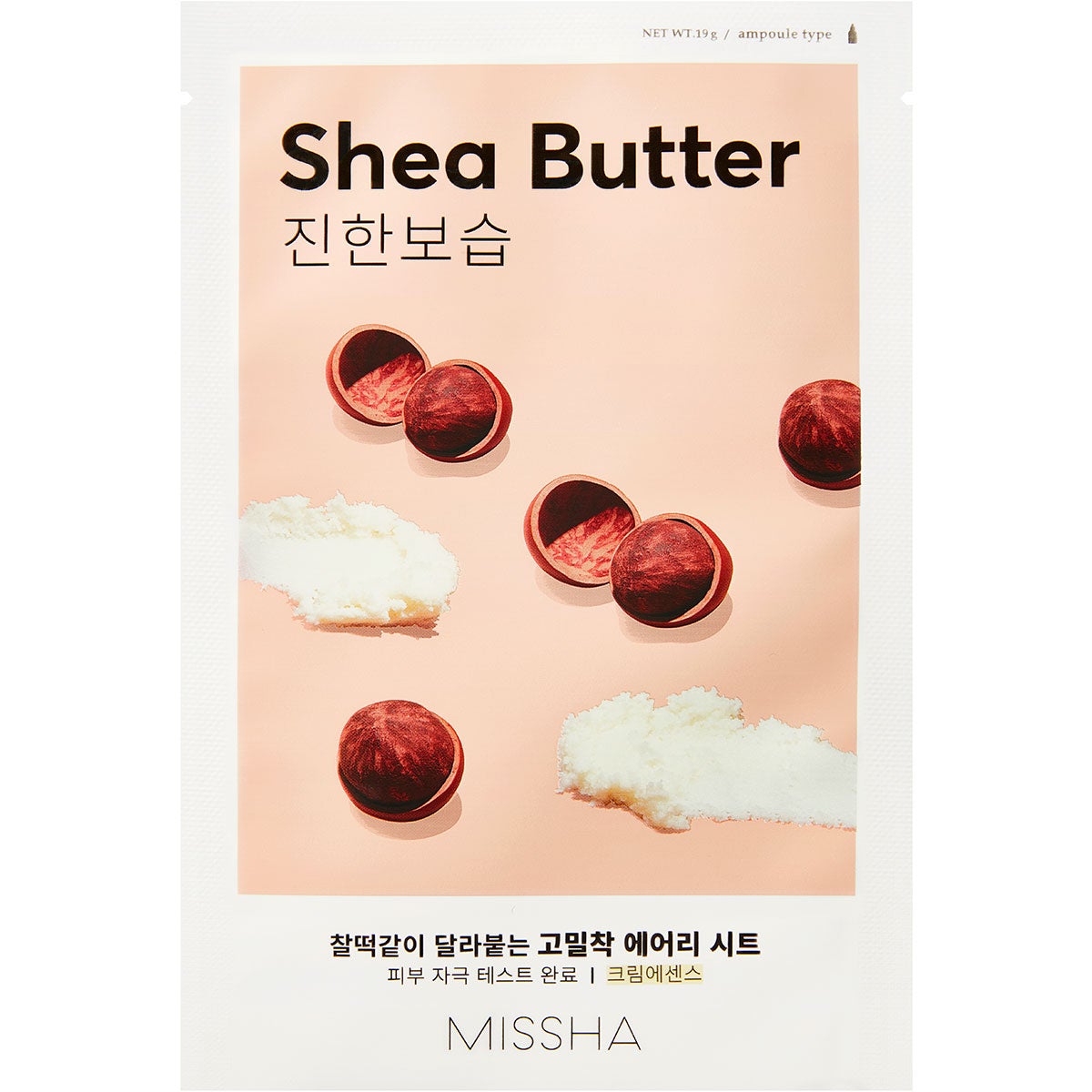 Bilde av Missha Airy Fit Sheet Mask (shea Butter) 19 G