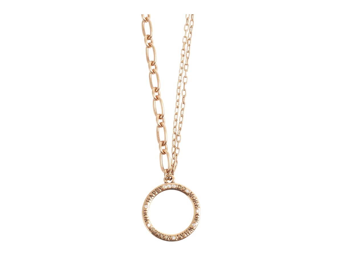 Joy Collection Necklace With Two Rows Big