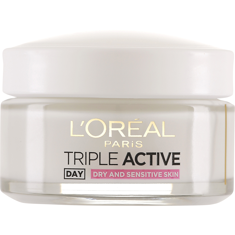 Bilde av L'oréal Paris Triple Active Dry/sensitive Day Cream - 50 Ml