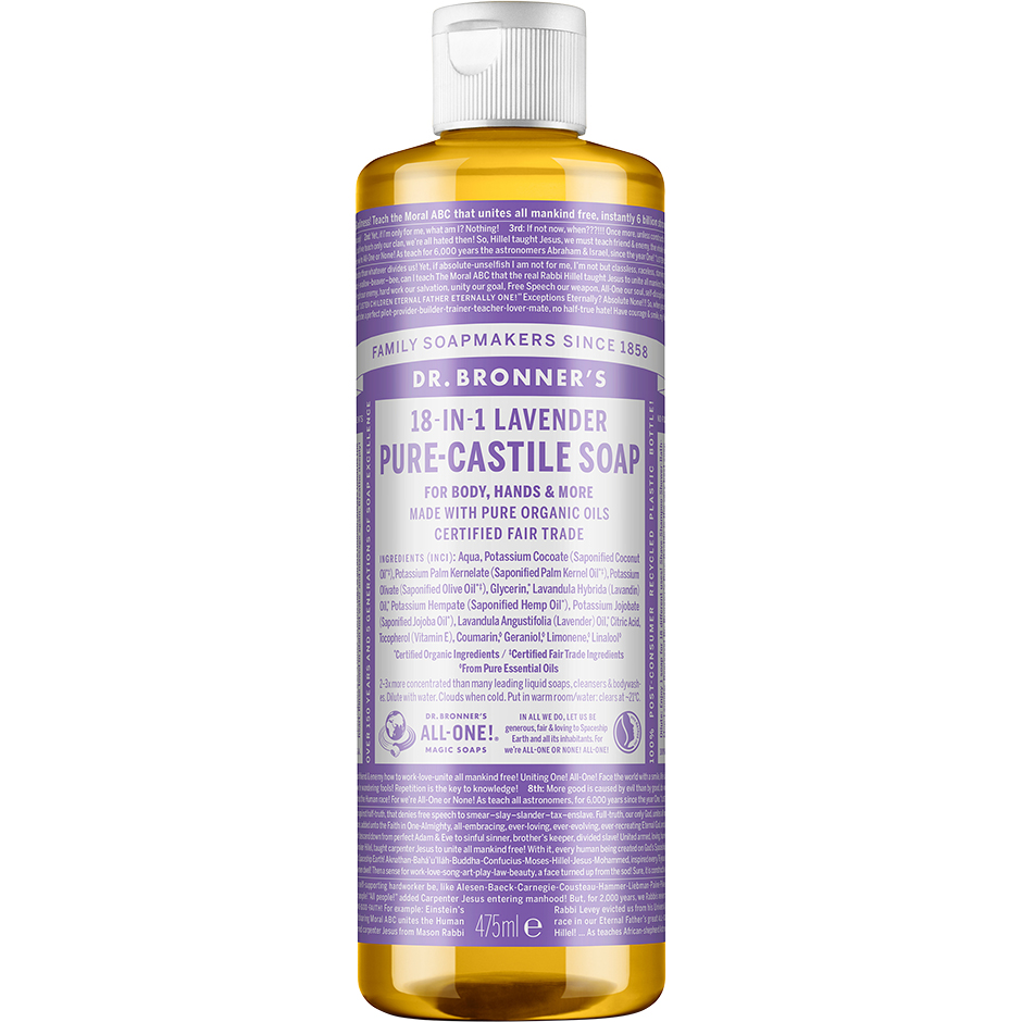 Bilde av Dr. Bronner's Magic Soaps Lavender 475 Ml