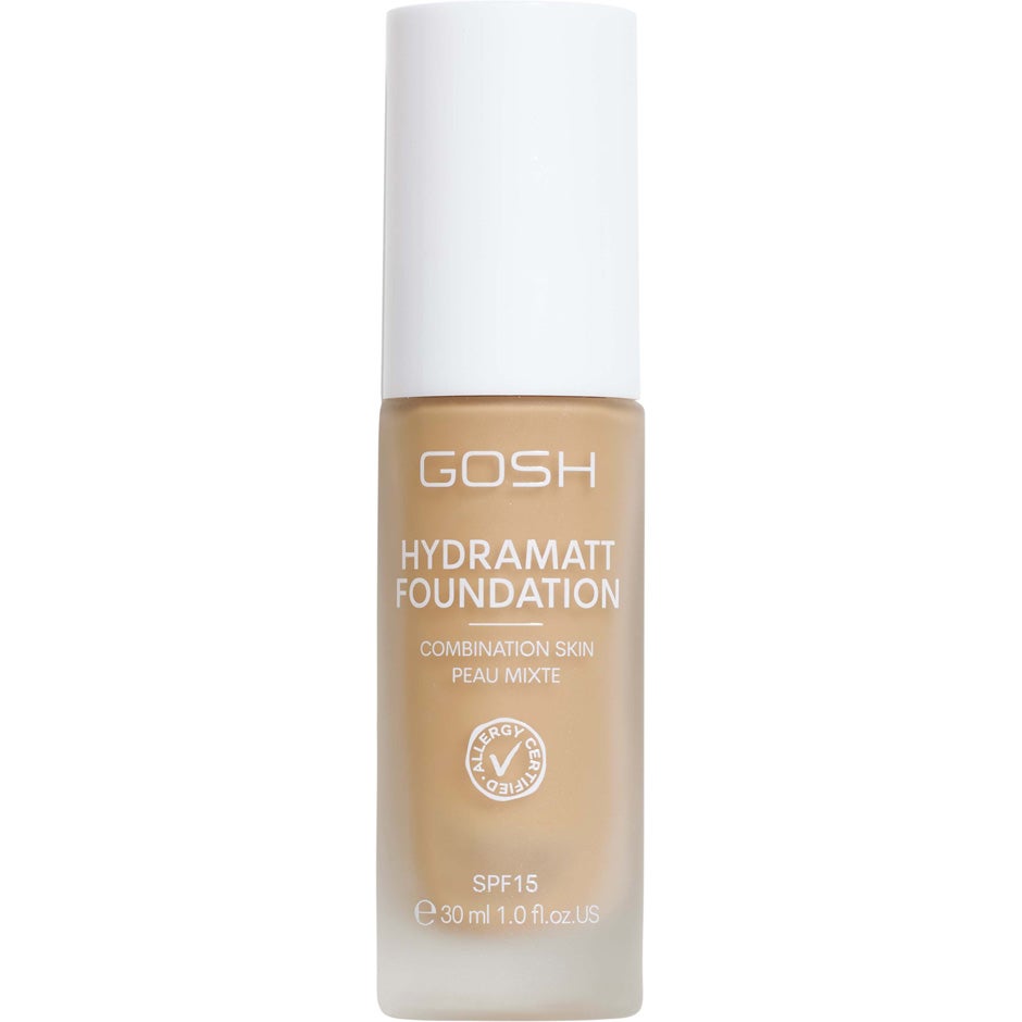 Bilde av Gosh Hydramatt Foundation Medium - Red/warm Underrtone 008y - 30 Ml