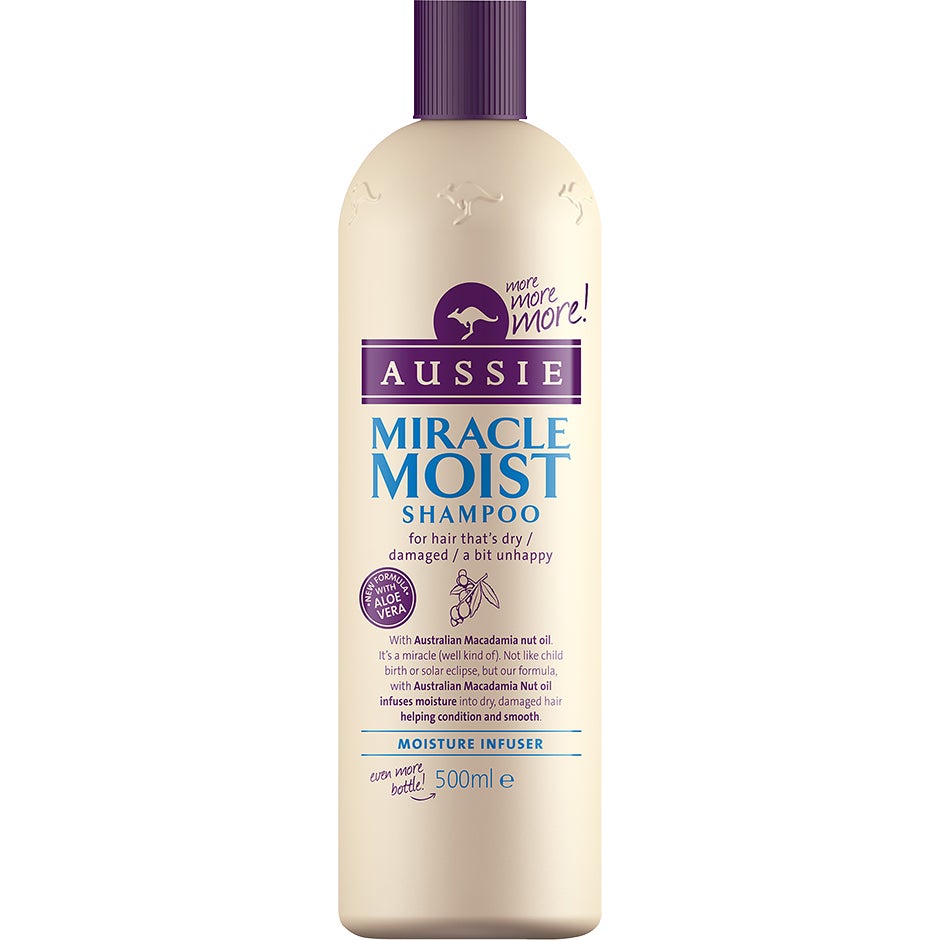 Bilde av Aussie Miracle Moist Shampoo 500 Ml