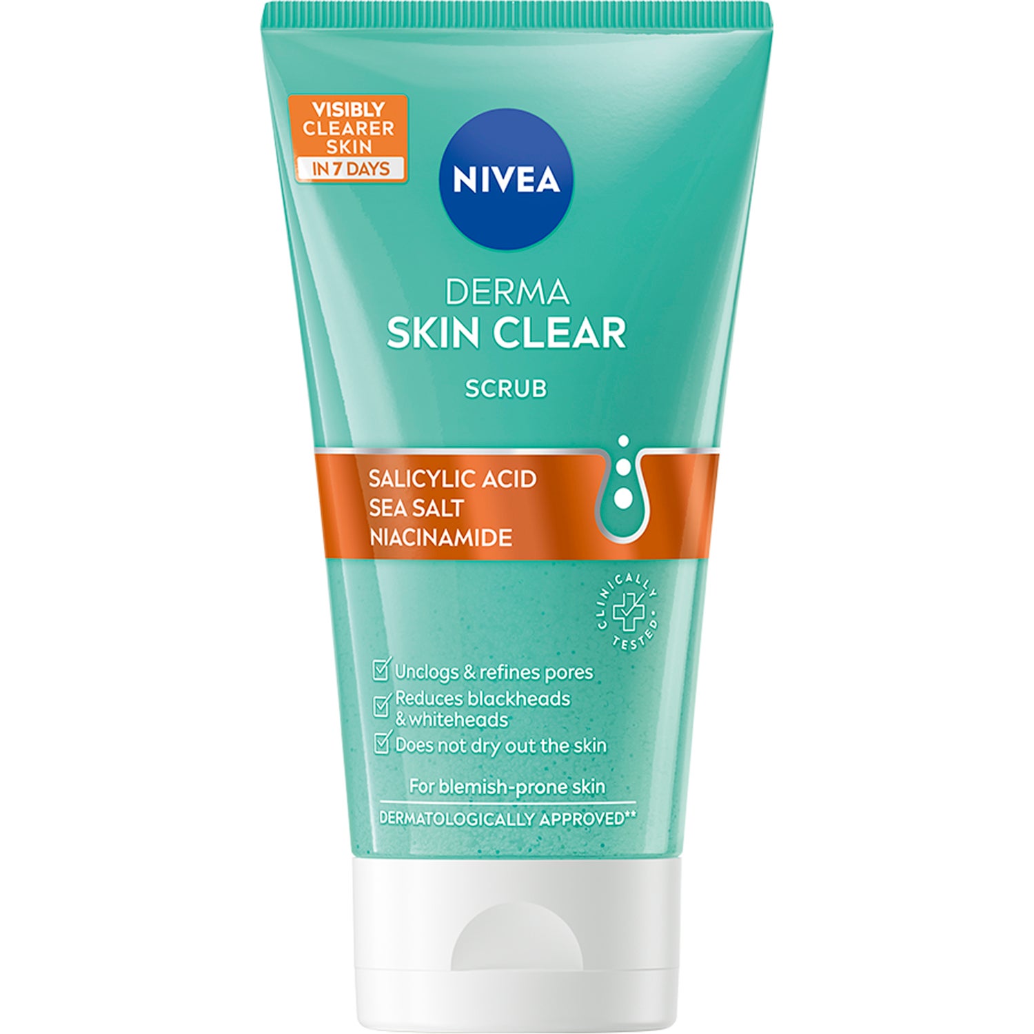 Nivea DERMA Skin Clear scrub 150ml