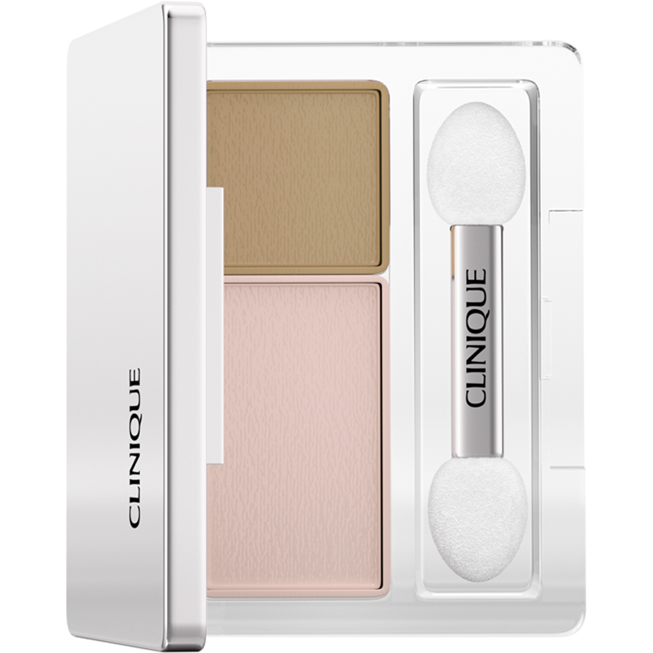 Bilde av Clinique All About Shadow Duo Seashell Pink / Fawn Satin - 1,7 G