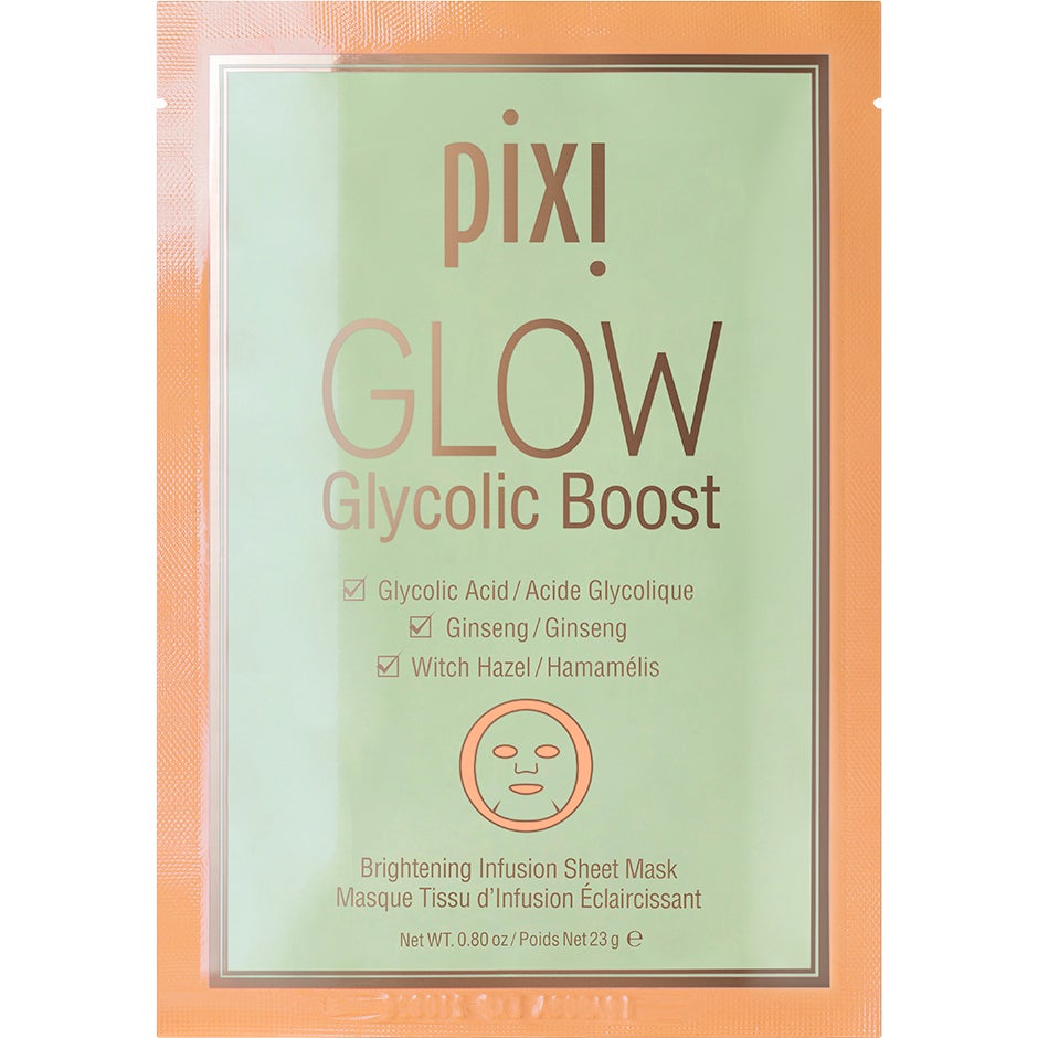 Pixi GLOW Glycolic Boost Sheet Masks 3Pcs - 3 pcs