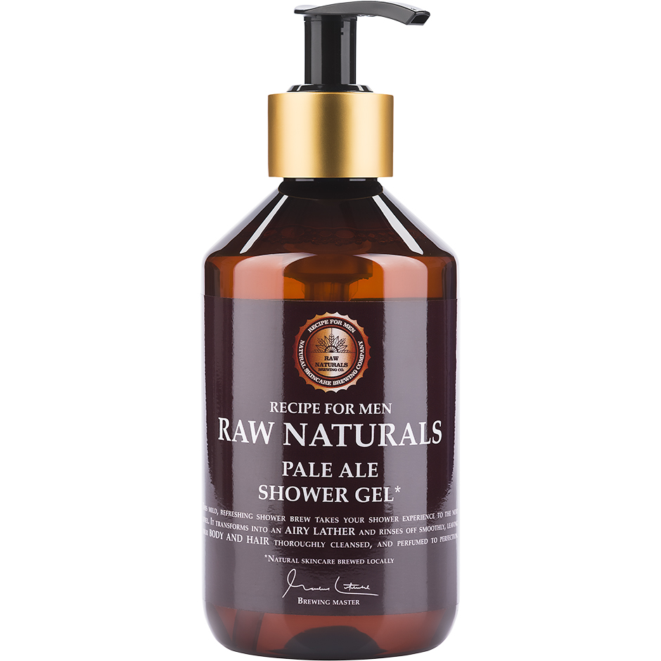 Bilde av Raw Naturals By Recipe For Men Pale Ale Shower Gel 300 Ml