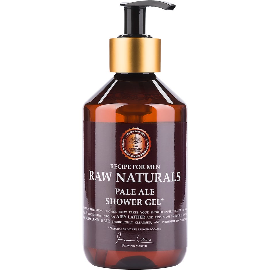 Bilde av Raw Naturals By Recipe For Men Pale Ale Shower Gel 300 Ml