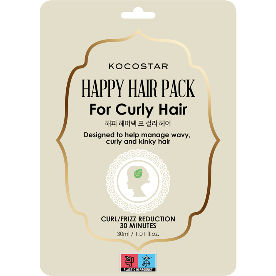 Bilde av Kocostar Happy Hair Pack For Curly Hair 30 Ml