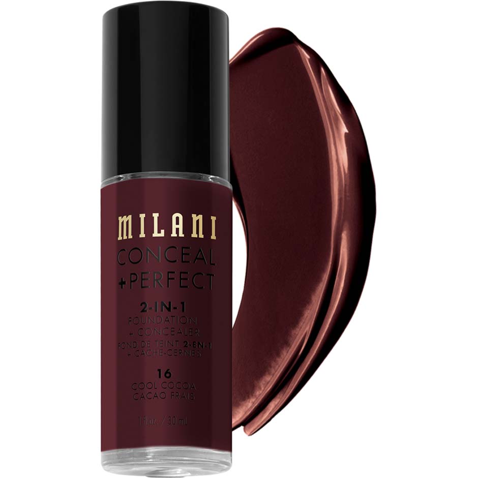 Bilde av Milani Cosmetics Conceal & Perfect Liquid Foundation Cool Cocoa - 30 Ml