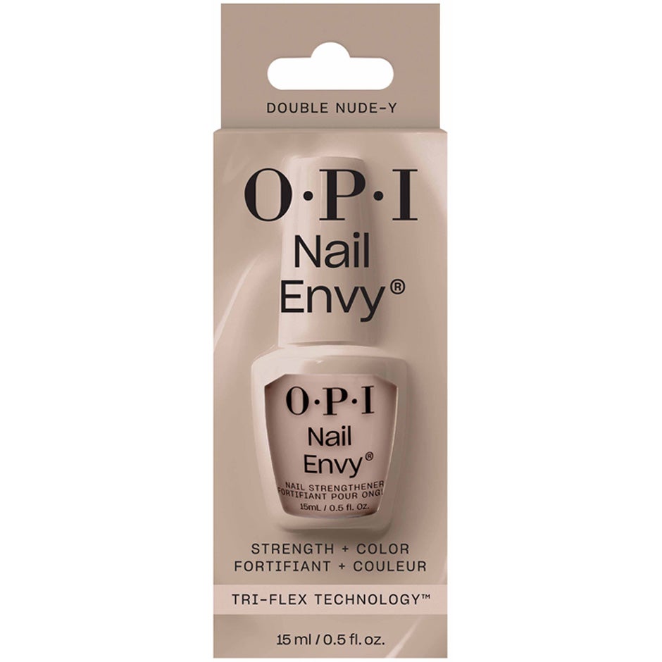 Bilde av Opi Nail Envy Double Nude-y Nail Strengthener Nude/neutral - 15 Ml