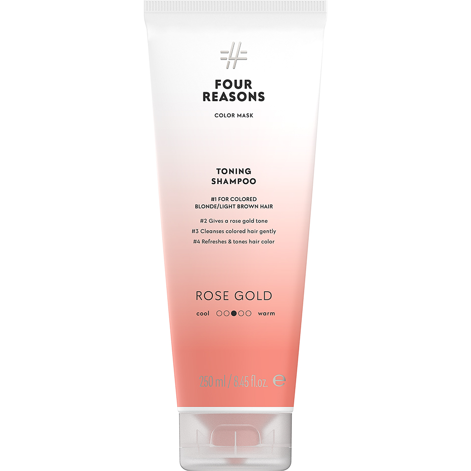 Bilde av Four Reasons Toning Shampoo Rose Gold - 250 Ml