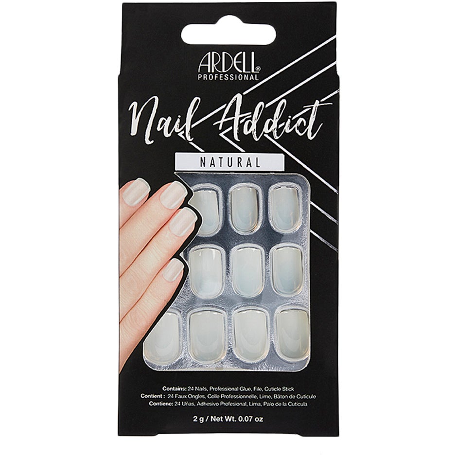 Bilde av Ardell Nail Addict Natural Squared