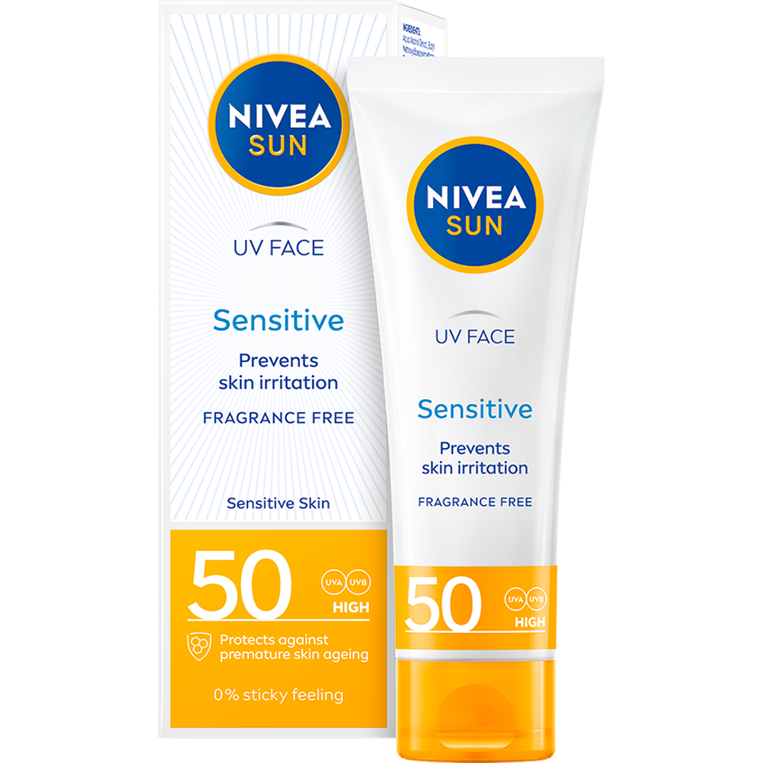 Nivea Sun Face Sensitive Cream Spf50