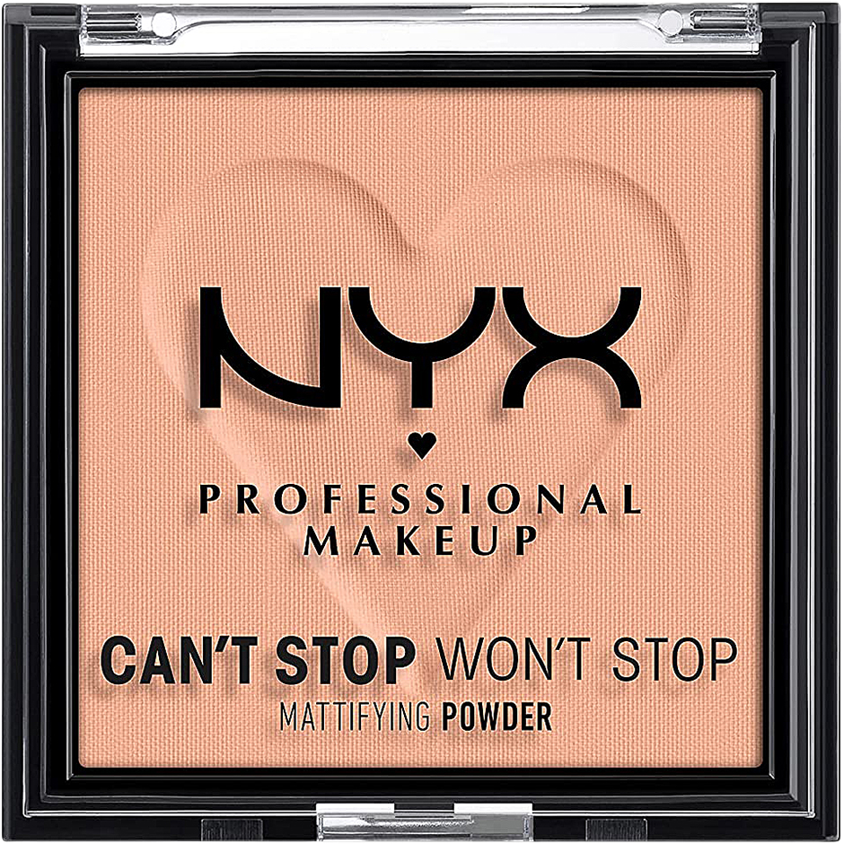 Bilde av Nyx Professional Makeup Can’t Stop Won’t Stop Mattifying Powder Brightening Peach - 6 G