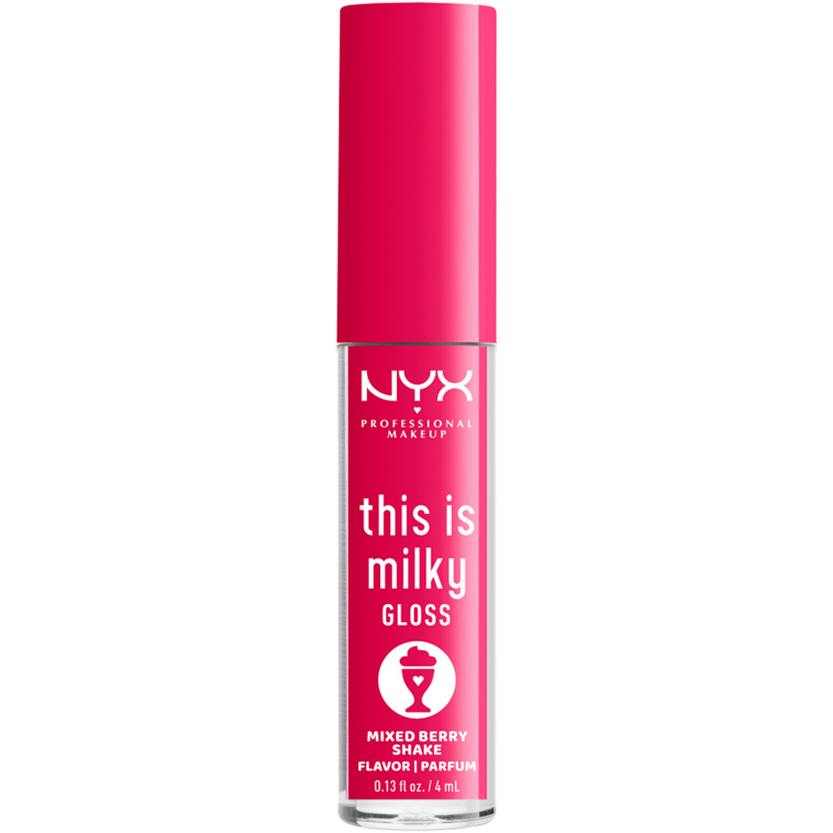 Bilde av Nyx Professional Makeup This Is Milky Gloss Lip Gloss Mixed Berry Shake 09 - 4 Ml