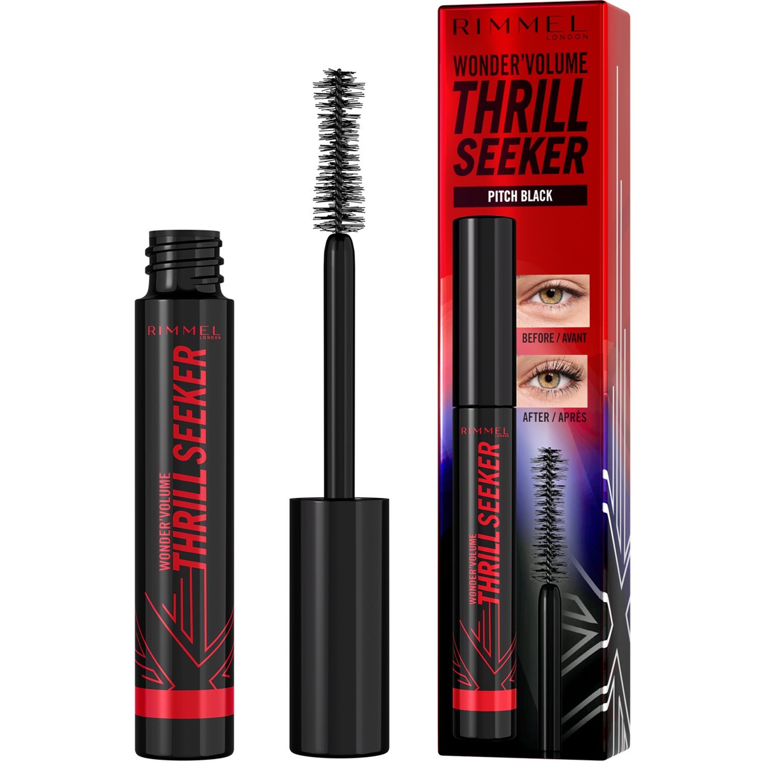 Rimmel Wonder'Volume Thrill Seeker Mascara 004 Pitch Black
