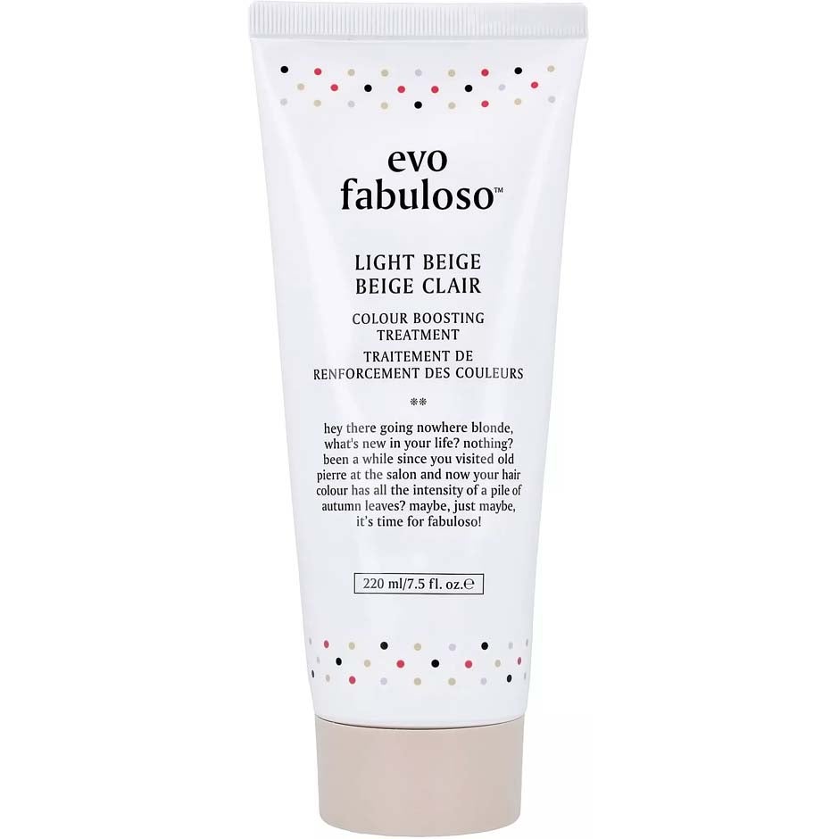 Bilde av Evo Fabuloso Colour Boosting Treatment Light Beige - 220 Ml