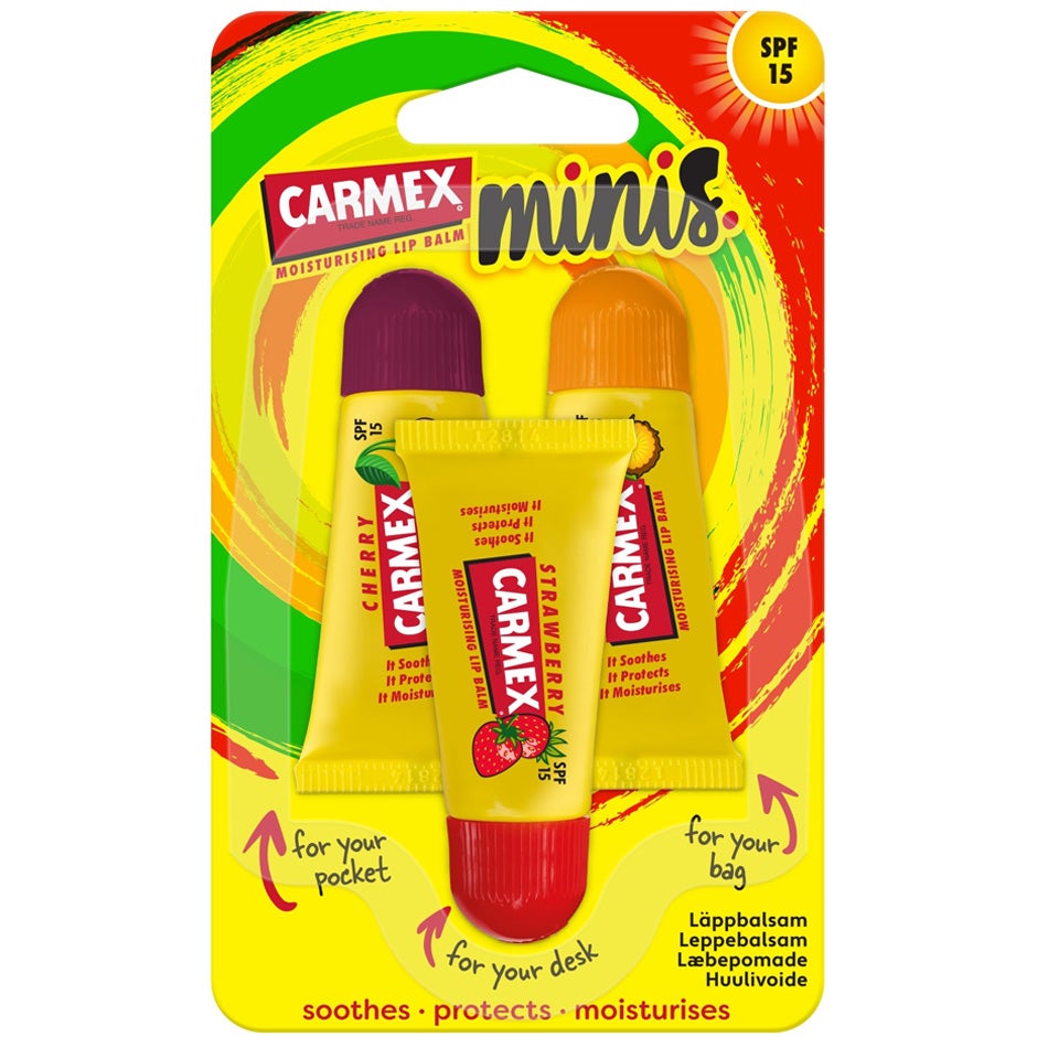 Bilde av Carmex Lip Balm Minis Spf15