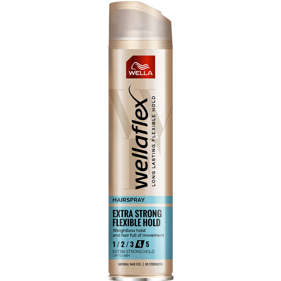 Bilde av Wella Styling Wellaflex Hairspray Extra Strong Hold 250 Ml