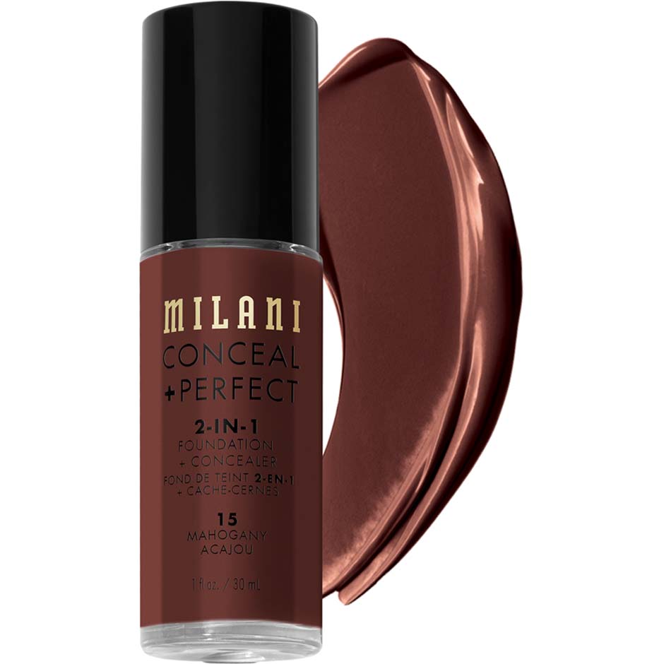 Bilde av Milani Cosmetics Conceal & Perfect Liquid Foundation Mahogany - 30 Ml