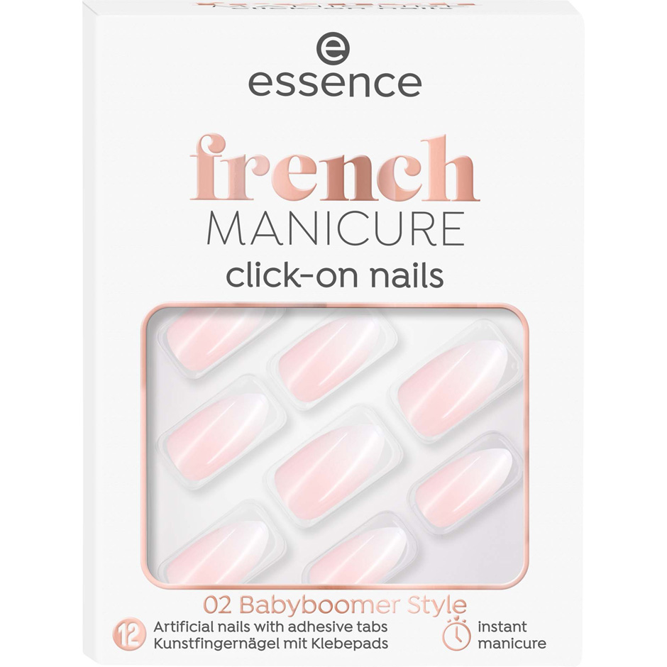 Bilde av Essence French Manicure Click-on Nails 02 Babyboomer Style