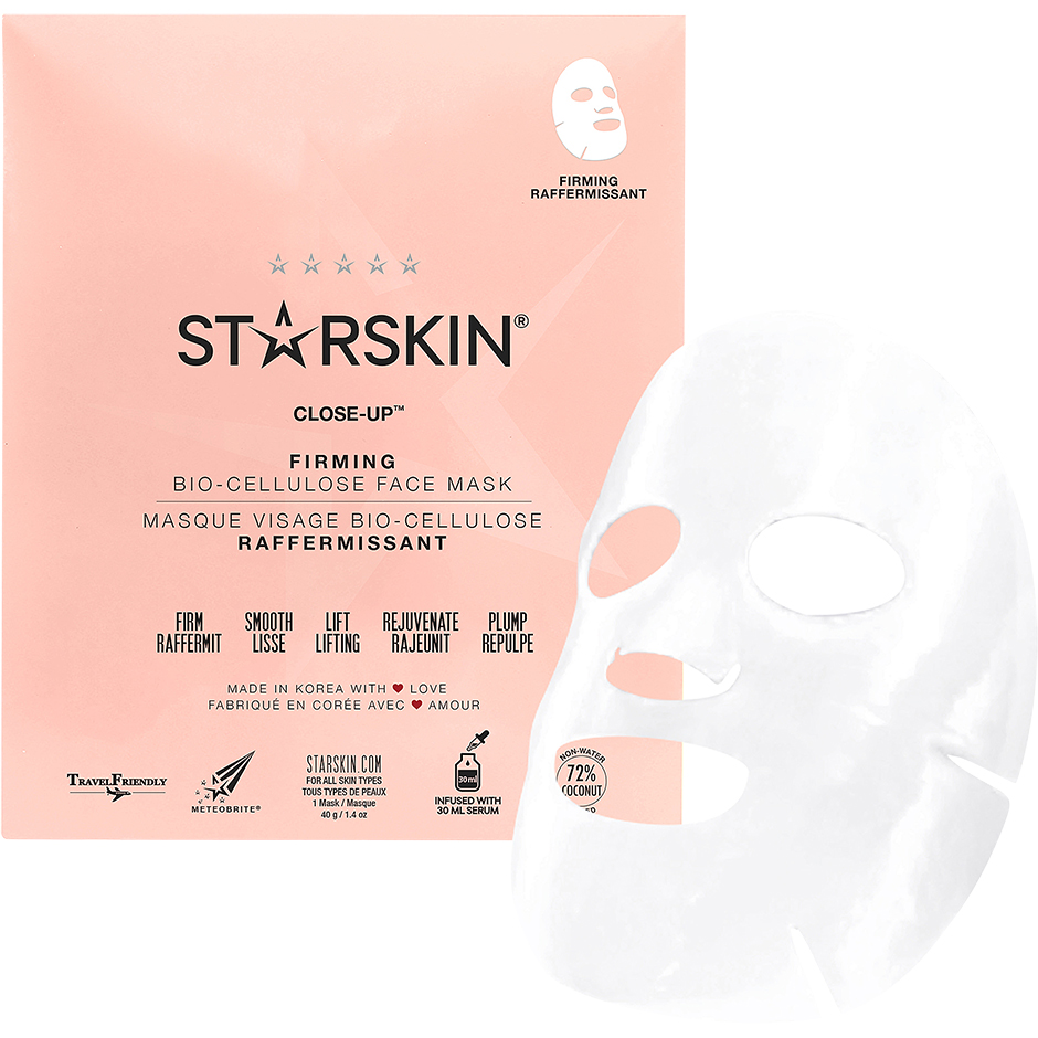 Bilde av Starskin Close Up Firming Bio-cellulose Face Mask - 40 G