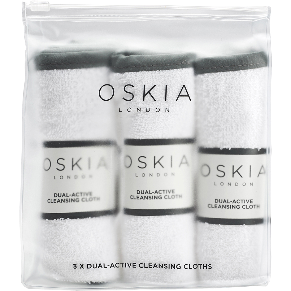 Bilde av Oskia Dual-active Cleansing Cloths 3 Pcs