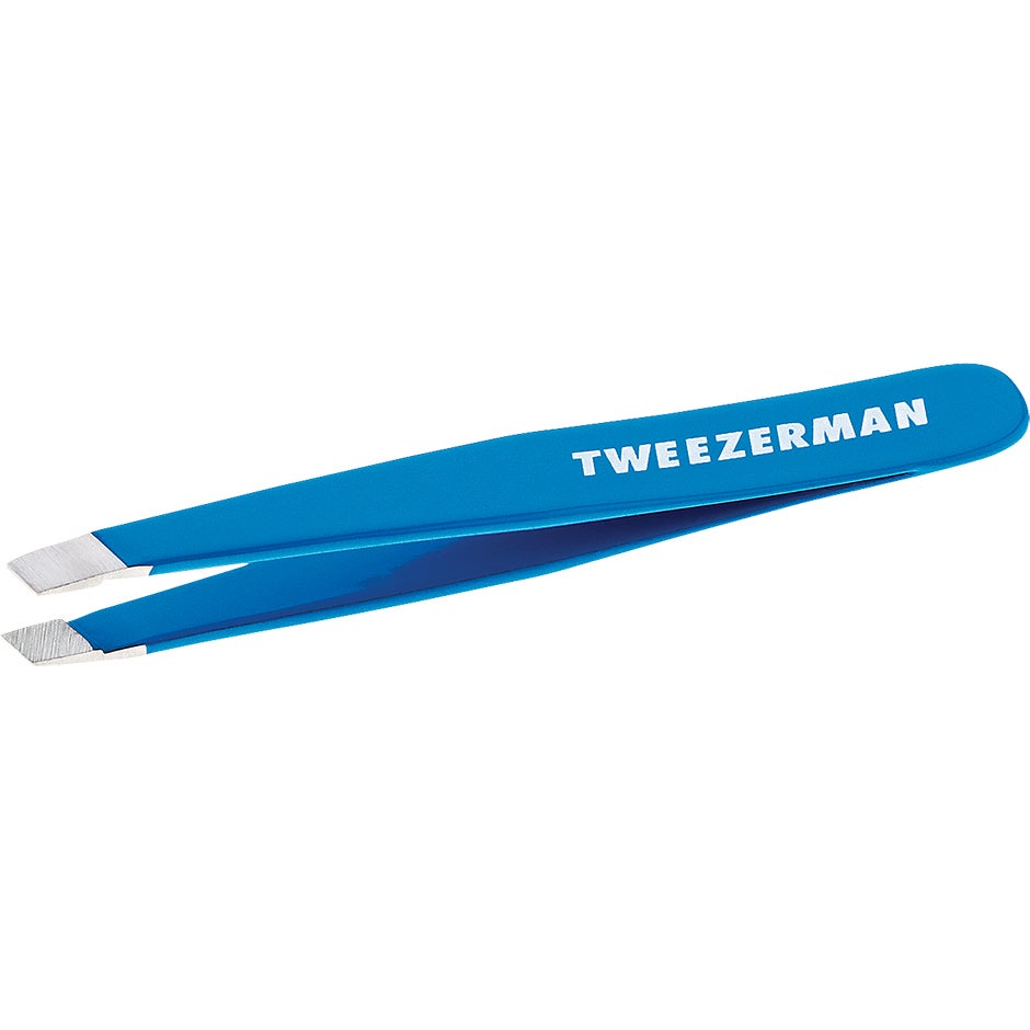 Tweezerman Mini Slant Tweezer - Bahama Blue