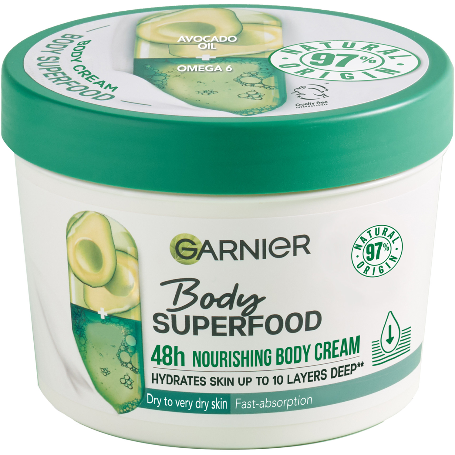 Garnier Body Superfood Avocado 380ml