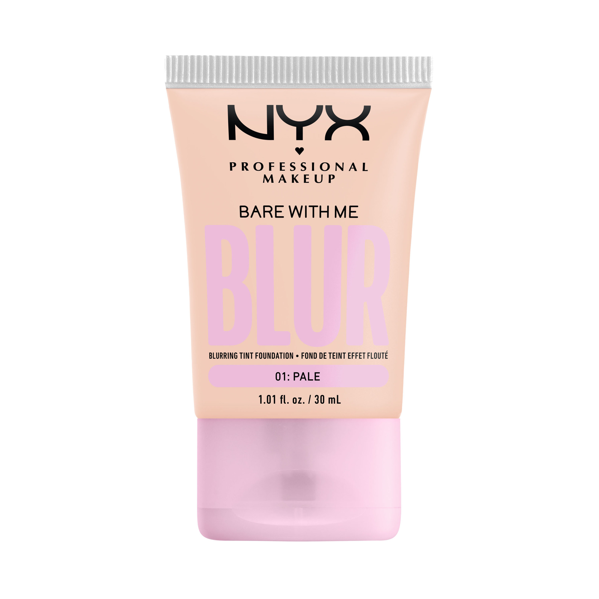 Bilde av Nyx Professional Makeup Bare With Me Blur Tint Foundation Pale 01 - 30 Ml