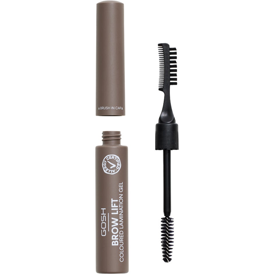 Bilde av Gosh Brow Lift Coloured Laminaton Gel Grey Brown 001 - 6 Ml