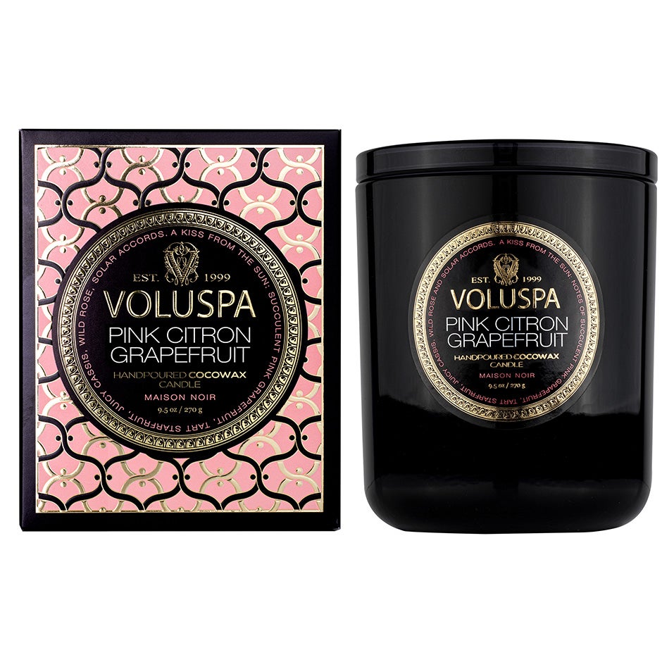 Bilde av Voluspa Classic Boxed Candle Pink Citron Grapefruit - 269 G