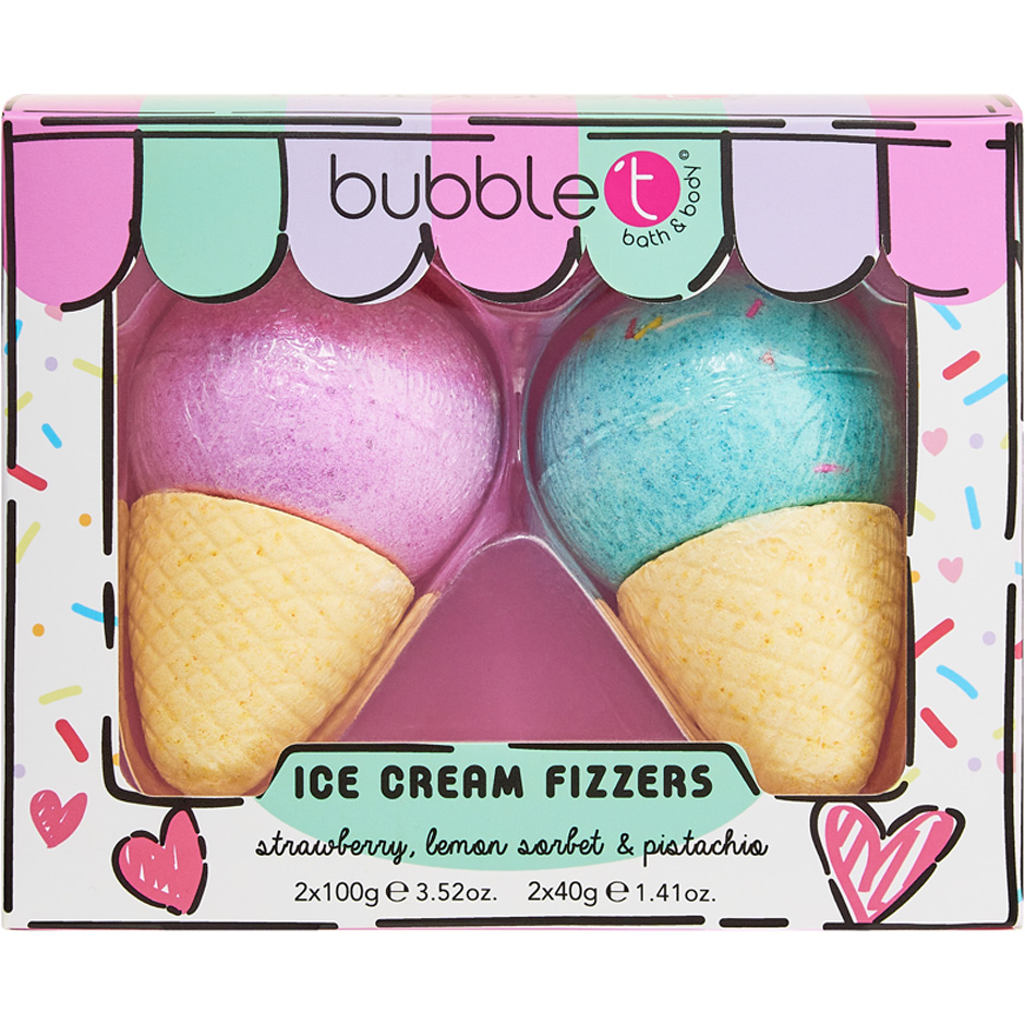 Bilde av Bubblet Cartoon Ice Cream Bath Fizzer Set 280 G