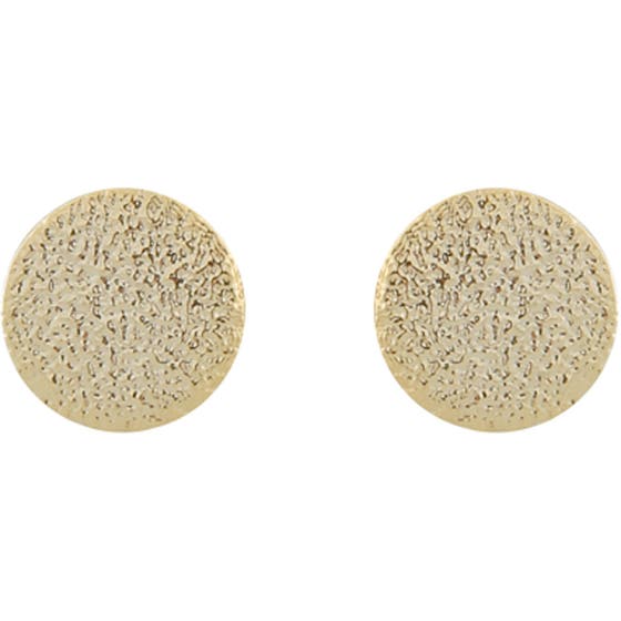 Davina small ear plain gold