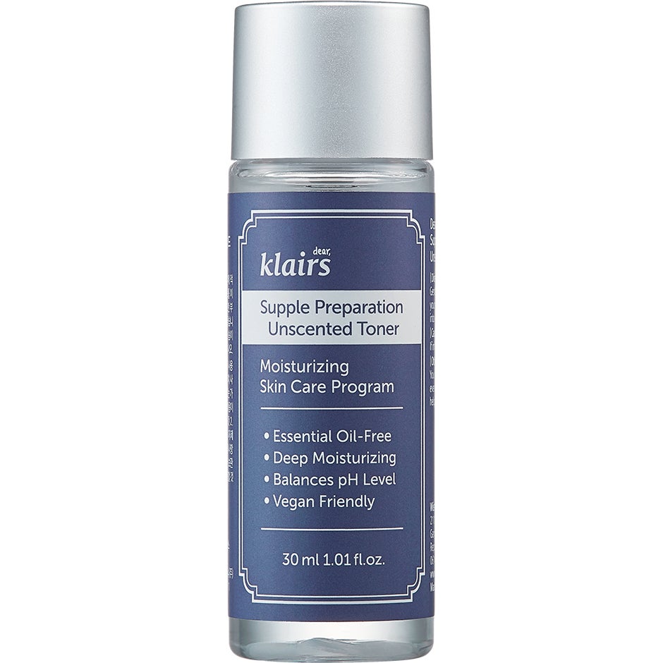 Klairs Supple Preparation Unscented Toner, 30 ml