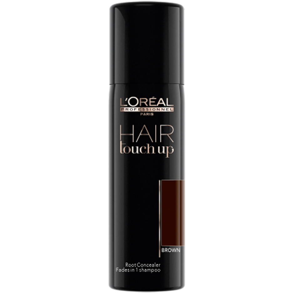 Bilde av L'oréal Professionnel Hair Touch Up Brown Root Concealer Brown - 75 Ml
