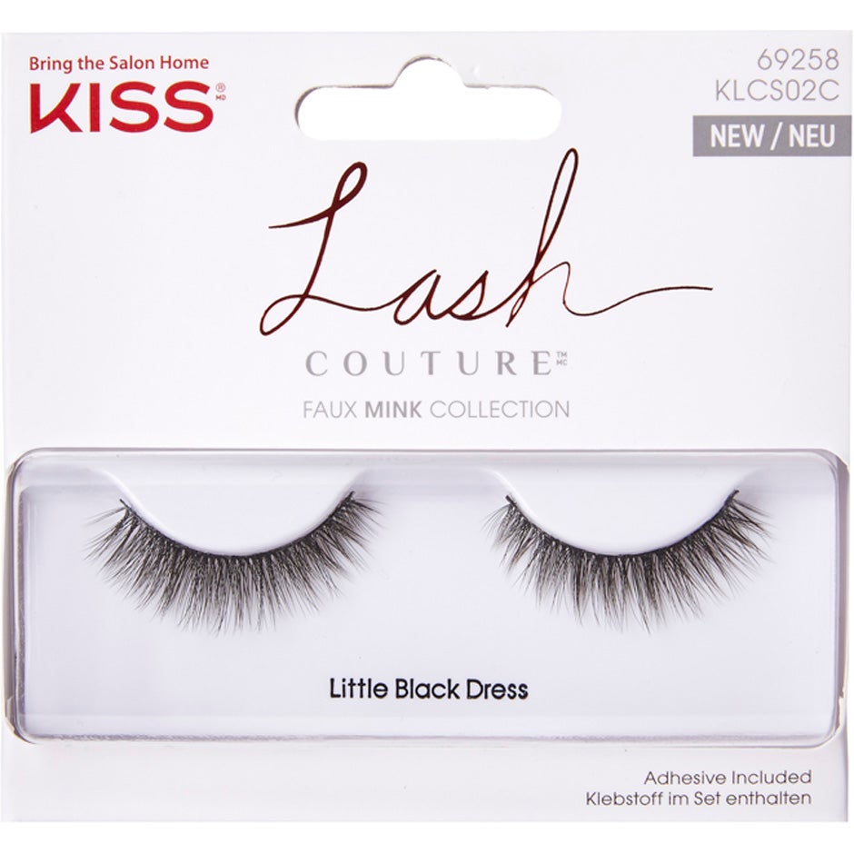 Bilde av Kiss Lash Couture Faux Mink Lashes Little Black Dress - 60 Stk