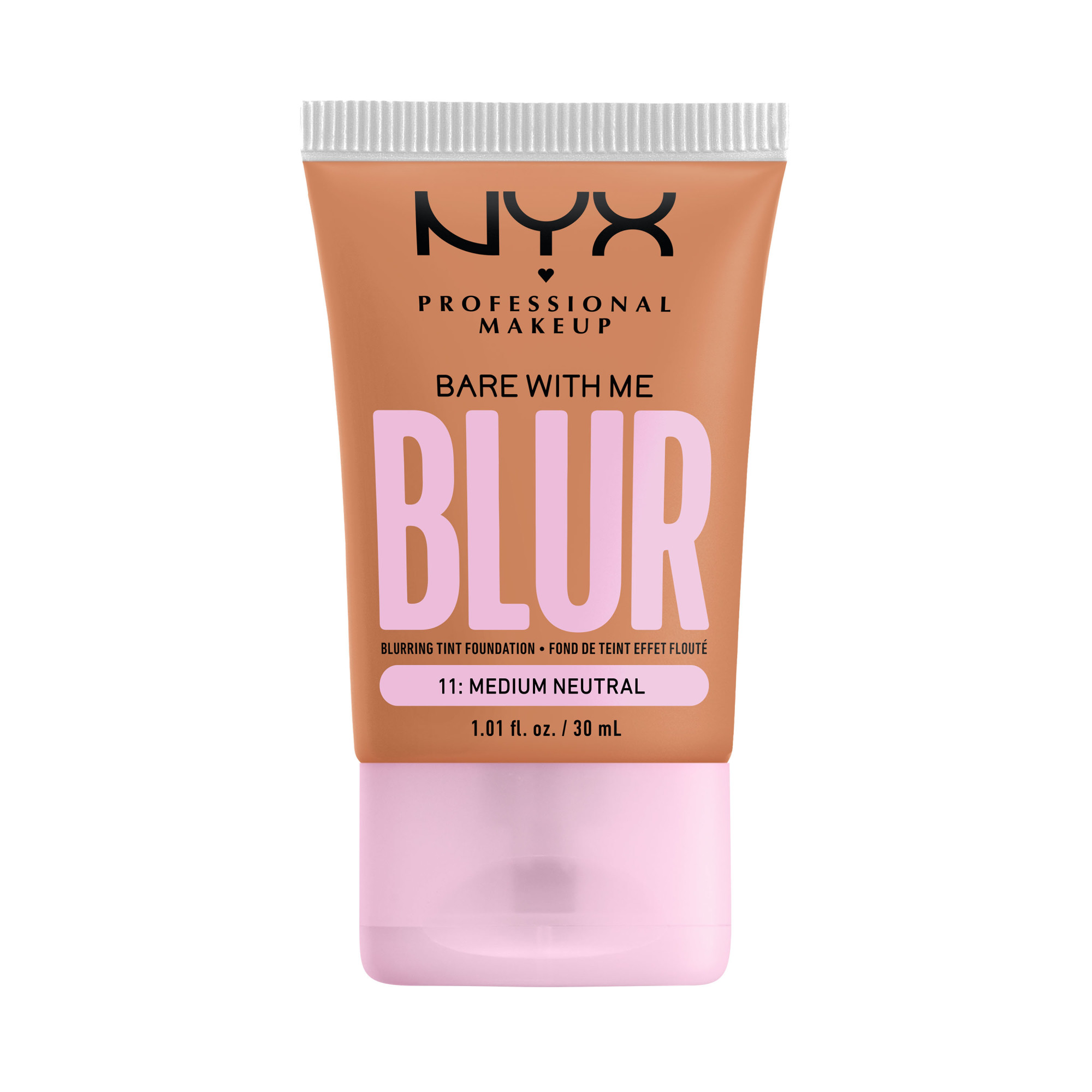 Bilde av Nyx Professional Makeup Bare With Me Blur Tint Foundation Medium Neutral - True Medium With A Cool Undertone 11 - 30 Ml