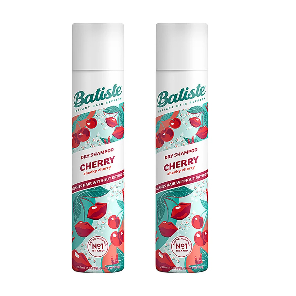 Bilde av Batiste Dry Shampoo Cherry Duo 2 X Dry Shampoo 200ml