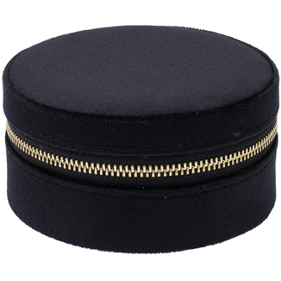 Velvet Jewellery Box Round