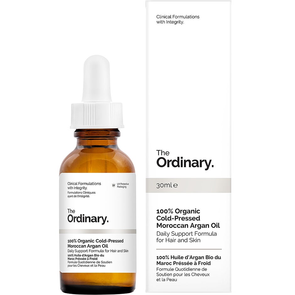 Bilde av The Ordinary 100% Organic Cold-pressed Moroccan Argan Oil 30 Ml