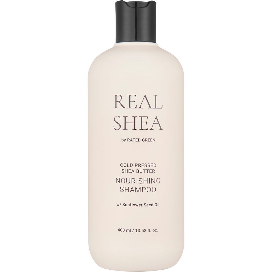 Rated Green Cold Pressed Shea Butter Nourishing Shampoo, 400 ml